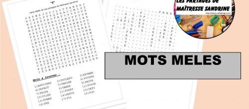 Mots mêlés