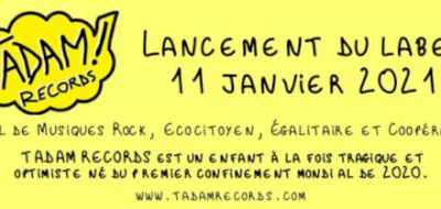 Tadam Records - Un label rock, coopératif, entre en scène !