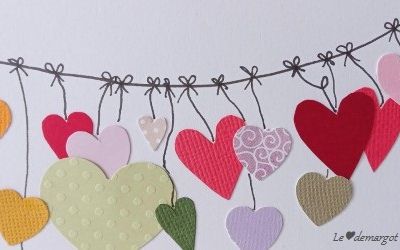 Scrap / Carte "Sur le fil"
