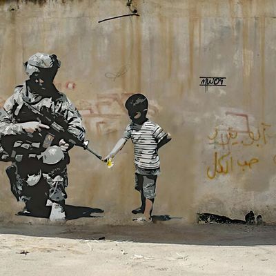 Samedi - Le tableau du samedi : Banksy, street art.
