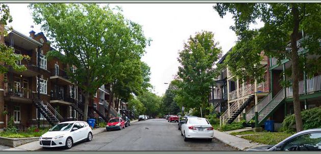 Petit aperçu de l'habitat de Québec actuel - Canada