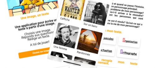Ecrire un texte à partir d'une image (Application)