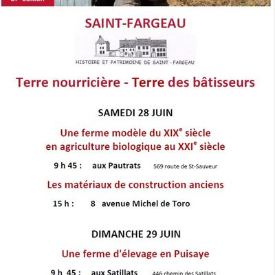 Journées du Patrimoine de Pays et des Moulins 2025