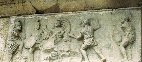 Origines de la roche tarpéiene...