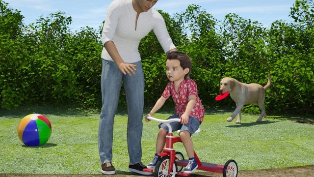 Bonne fête à tous les papas (DazStudio)