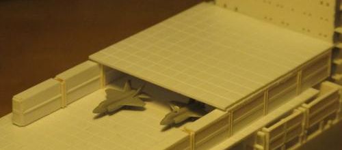 Le hangar des F 35