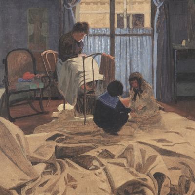 Mercredi - Les femmes au travail (8). Vallotton, les lingères.
