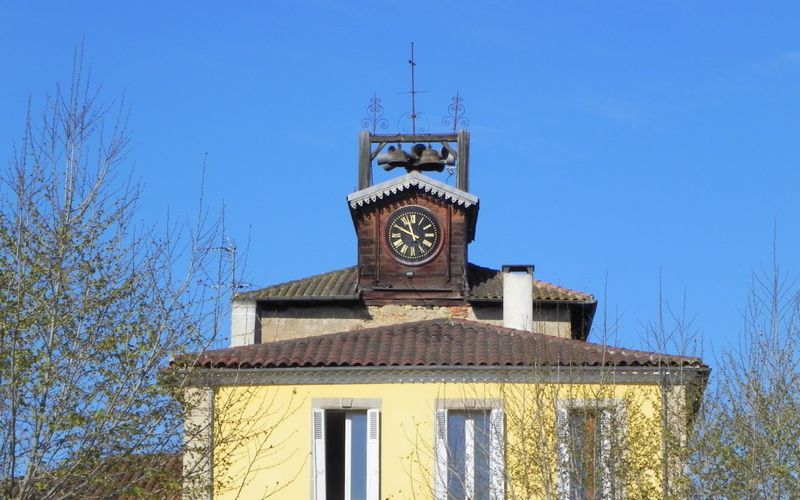 la ville de Mirande dans le Gers