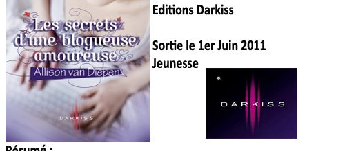 Les secrets dune blogueuse amoureuse, Allison Van Diepen