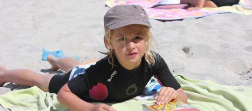 le livre qui fait avancer sur la plage