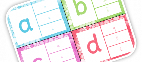 Correspondance scripte/cursive