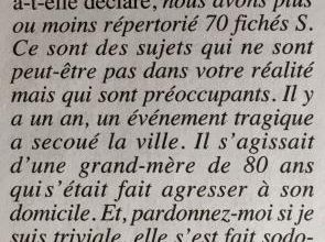 « Le premier qui dit la vérité il doit être exécuté »