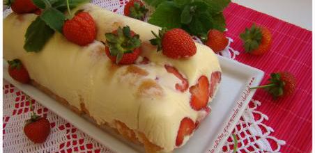 TERRINE CHOCOLAT BLANC FRAISES