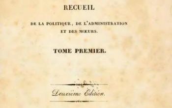 Premier tirage de la Revue des Deux Mondes