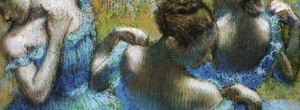 Degas, danseuses en bleu