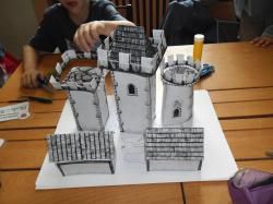 La construction de notre château fort