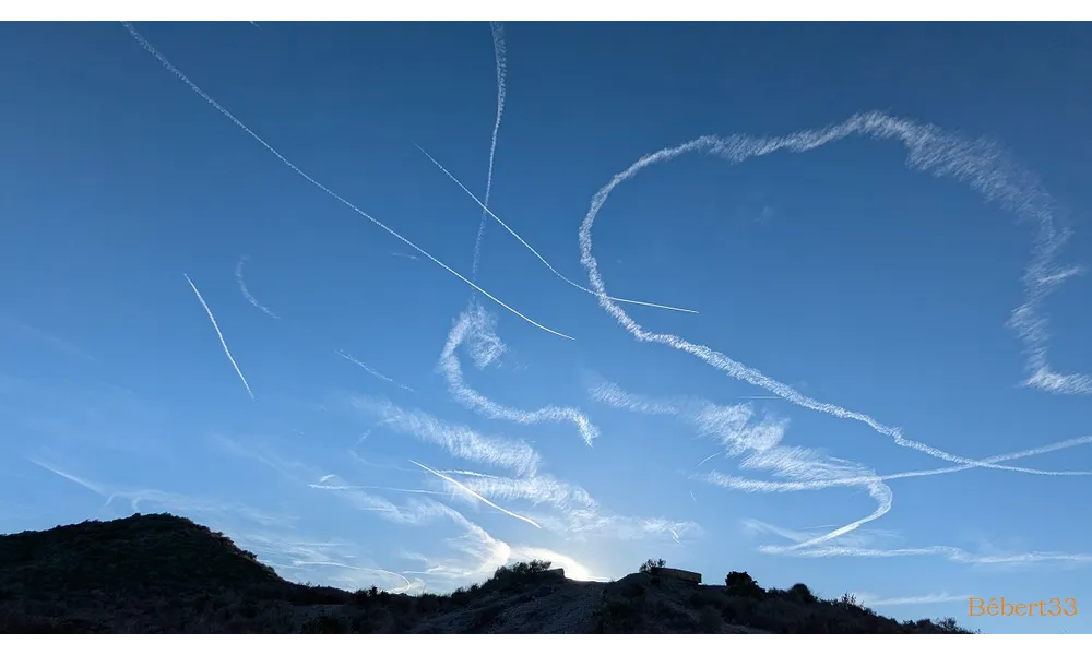 un beau ciel et ce phénomène ? 