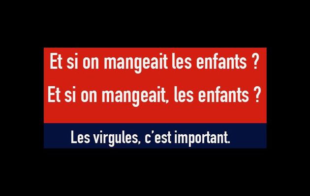 La ponctuation peut sauver des vies