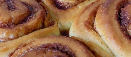 Petits roulés à la cannelle ou cinnamon rolls