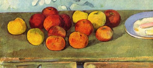 Les pommes (et Paul Cézanne)