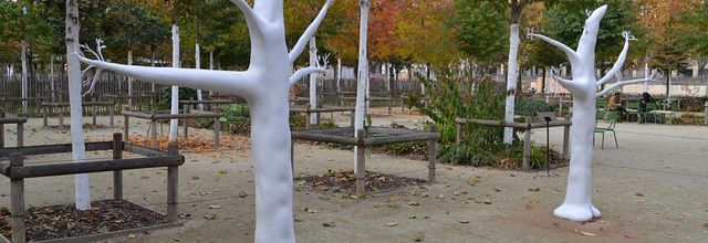 Jardin des Tuileries : FIAC 2016 : "Y40 - autorépliquant" de Berdaguer & Péjus