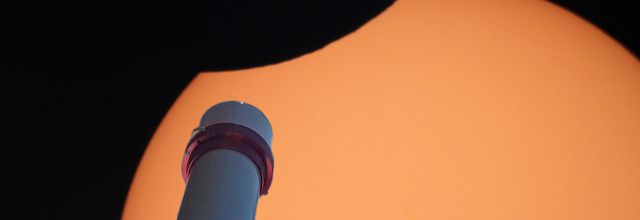 Observation de l'éclipse partielle de Soleil visible en France