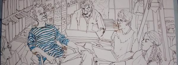 Lundi - Scène d'atelier : La marinière