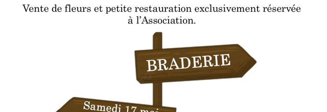 Braderie Vide-grenier : 17 mai 2025