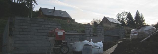 Suite de la construction du sous-sol