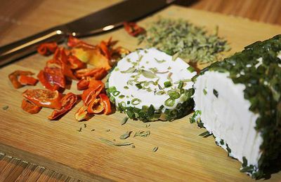 Recette vegan : fromage frais au basilic