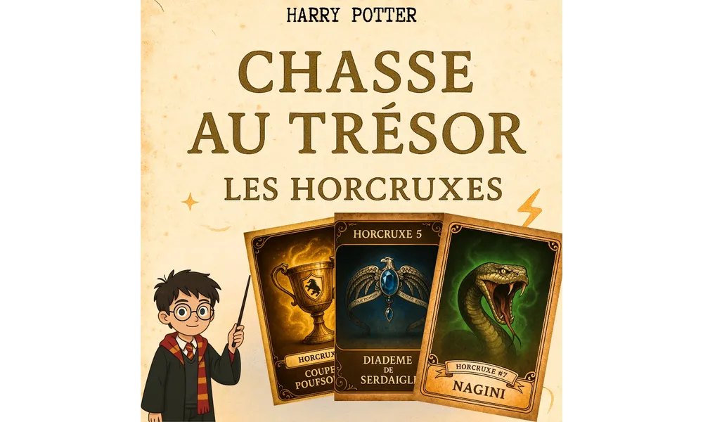 Chasse au trésor Harry Potter : A la recherche des Horcruxes