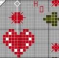 Grille broderie gratuite, La Magie de Noel.
