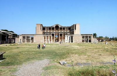 Carnet de voyage en Turquie ~ Sardes – La synagogue et le temple d'Artémis 