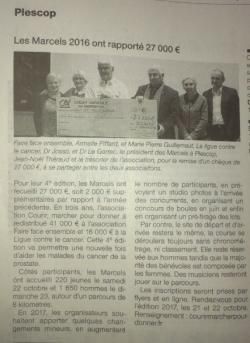Les "Marcels à Plescop" - Revue de presse 2016 ...