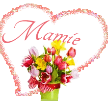 signature Fleurs et coeur