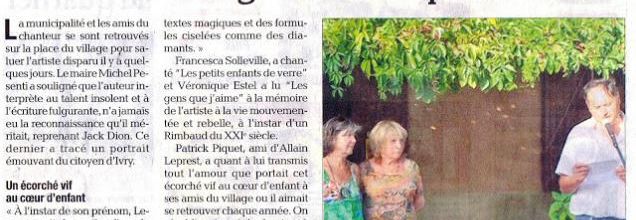 Un coeur écorché, avec deux ailes ...