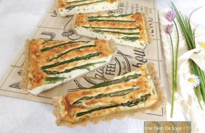 Quiche aux asperges