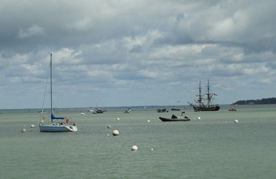 EB - L'arrivée du Français et du Phoenix sur le Bassin d'Arcachon...