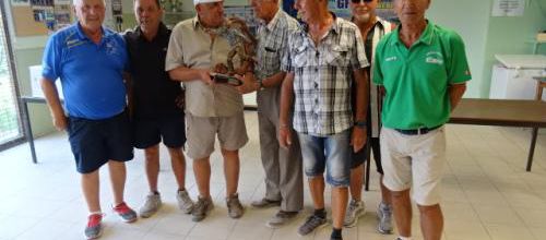 Agreable journeés au Véterans de Villeneuve de Berg malgré le temps trés chaud et lourd