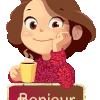 gif animé, blinkie,BONJOUR