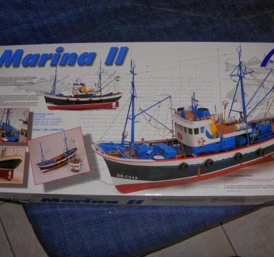 Marina II : Thonier bolincheur, présentation du kit et réalisation du model