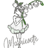 Réception fille muguet