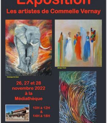 Expos en octobre / novembre / Décembre 2022