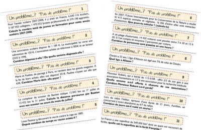 Un problème? Pas de problème...