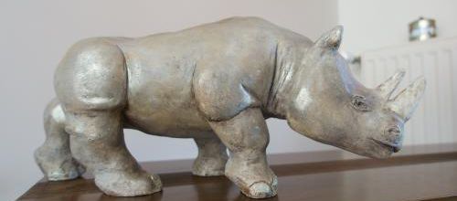 LE RHINOCEROS /Patine de finition