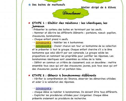 Fiche de prèp LES JUMEAUX
