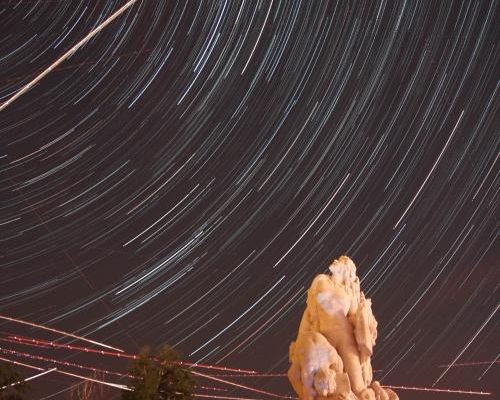 19 Août 2012 : Filé d'étoiles sur le monument de la grande guerre à Meaux