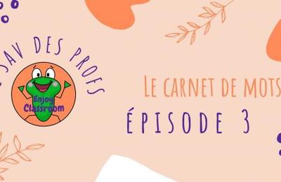 Utiliser un carnet de mots en classe