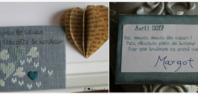 Quelques ATC offertes en 2017