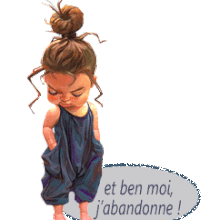 Découragée